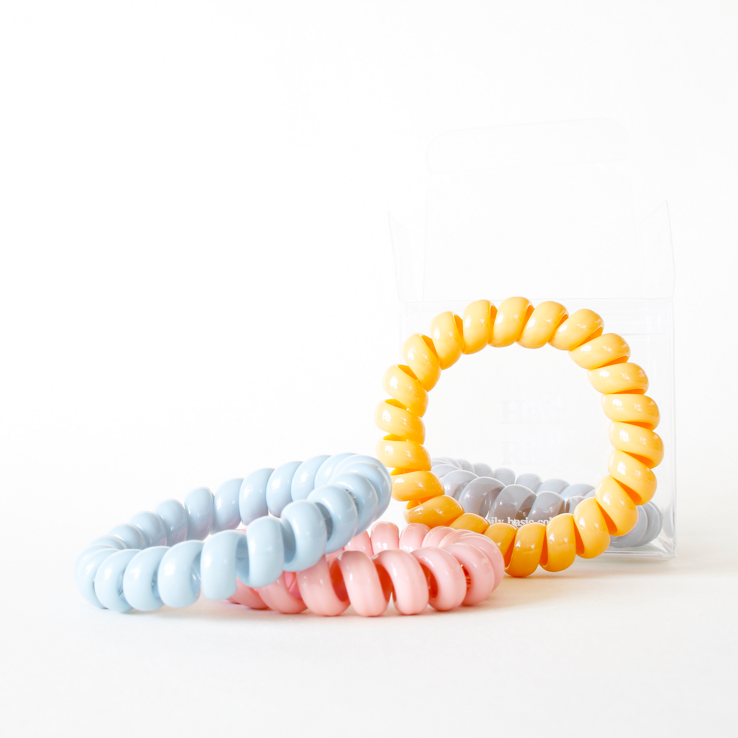 Hairstyling DK - Daniela Hårresår 4-pack | Gul/blå
