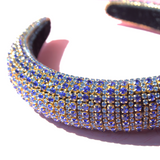 Hårstyling DK - Perla Hårband | Rhinestone/blå blandning