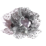 Hårstyling DK - Rina Rhinestone Scrunchie | Svart