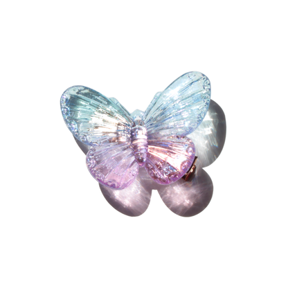 Hairstyling DK - Butterfly hair clip | Blå lila