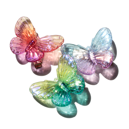 Hairstyling DK - Butterfly hair clip | Blå lila