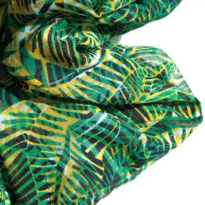 Hårstyling DK - Håndlavet Kæmpe Scrunchie | Tropical