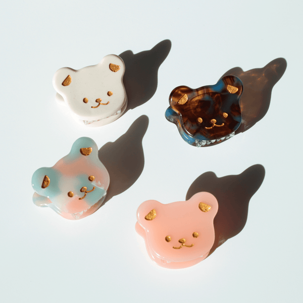 Hairstyling DK - Little Bear Hair Clip | Vit matta