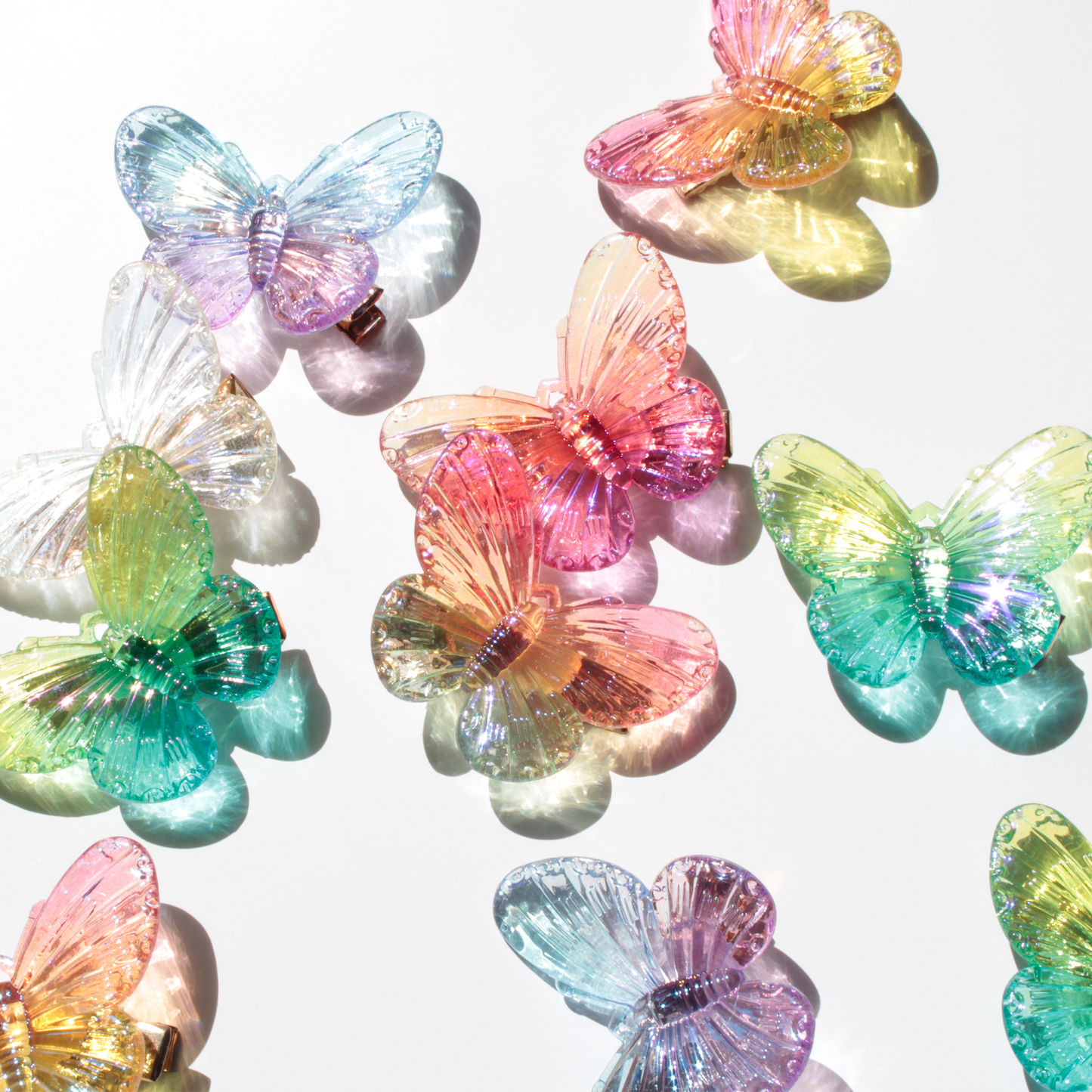 Hairstyling DK - Butterfly hair clip | Blå lila