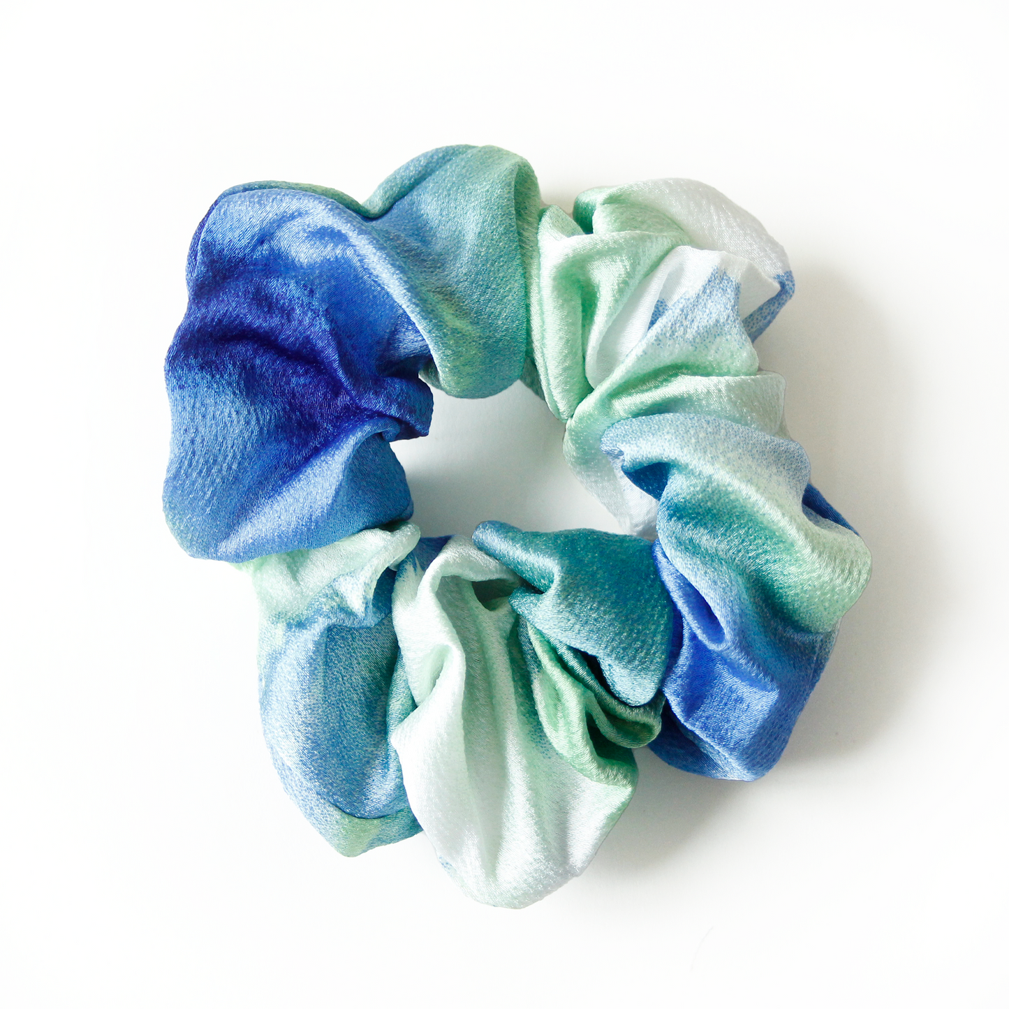 Hairstyling DK - Tait Scrunchie | Blå grön