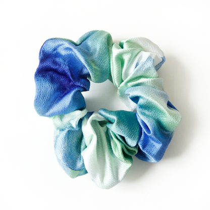 Hairstyling DK - Tait Scrunchie | Blå grön