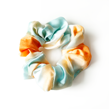 Hairstyling DK - Tait Scrunchie | Orange/grön